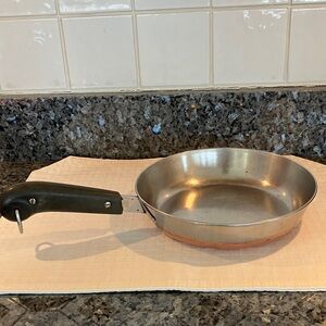 Revere Ware 8” Stainless Steel Copper Bottom Fry Pan